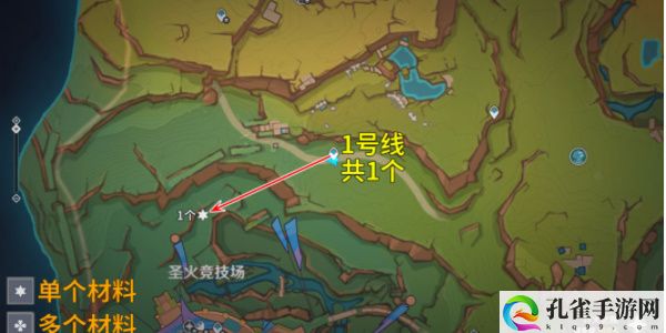 原神烬芯花采集路线一览 职业天赋加点分享