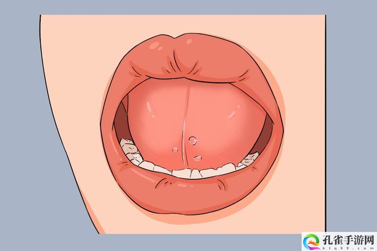 舌头往下舔到一个硬硬的疙瘩