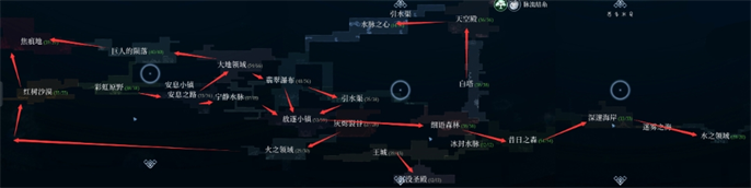 心渊梦境地图探索顺序是什么-地图探索顺序一览