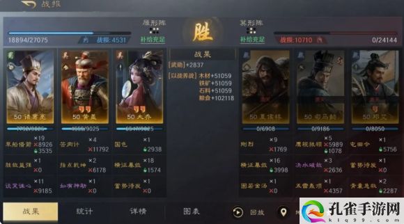 三国：谋定天下诸葛亮黄盖大乔阵容推荐 攻略高效技巧总结