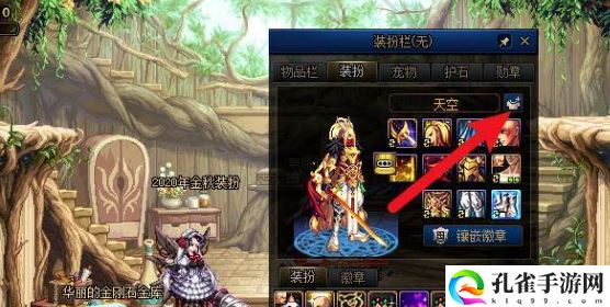 dnf设置为装扮预设怎么解除4