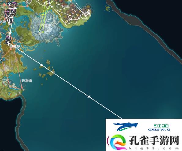 原神提瓦特钓鱼路线一览