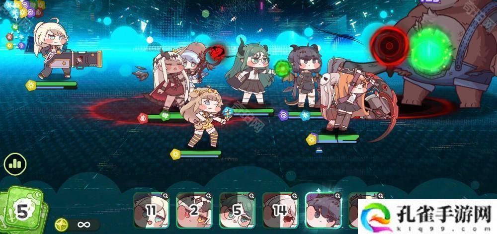 收藏型卡牌RPG手游《嘟嘟脸恶作剧 Trickcal:revive》台服 将在2025年正式推出