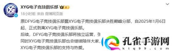 XYG发布公告