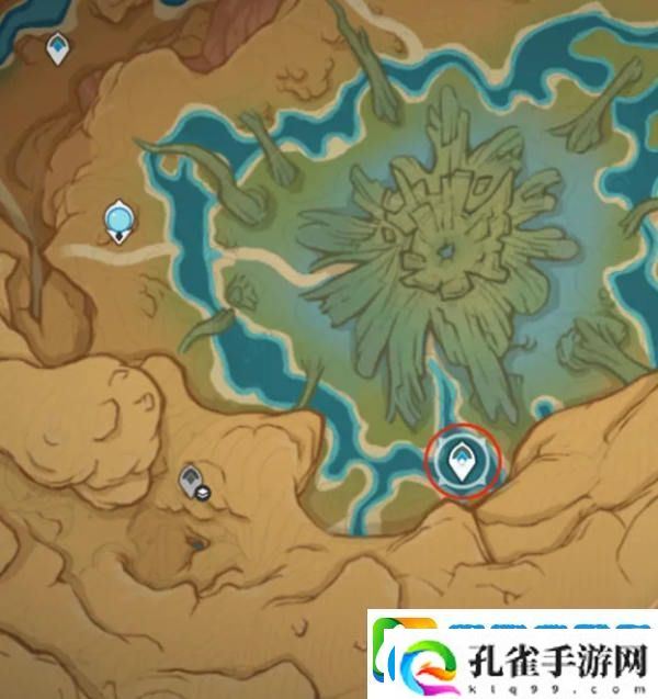 原神浮罗囿荒石苍漠地下锚点解锁攻略