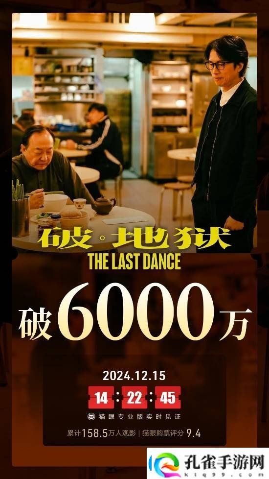 黄子华主演新片破・地狱票房超6000万