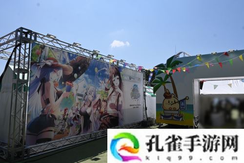 《碧蓝航线》日版7 周年纪念线下活动报导与海岛乐园展开联名合作活动