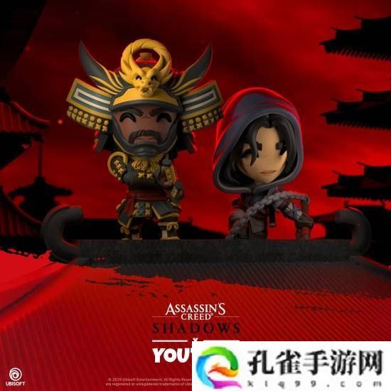 弥助好可爱！《刺客信条影》Q版手办发布