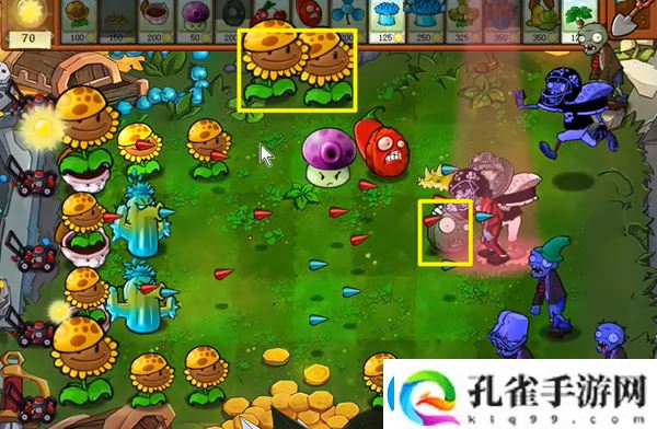 植物大战僵尸杂交版冒险48关怎么过