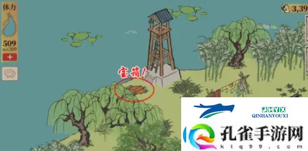 江南百景图钱塘春行宝箱在哪