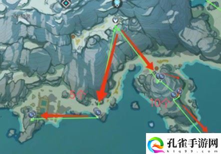 原神4.1星银矿石采集路线在哪里,原神星银矿石采集路线位置图文介绍