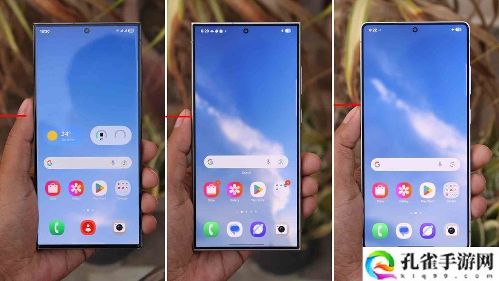 光影交锋实测：三星 3 代旗舰屏幕抗反射效果对比，Galaxy S25 Ultra 手机持续进化
