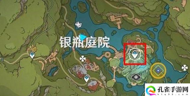 原神千奇澴回寻找第二个藏宝地具体坐标位置攻略