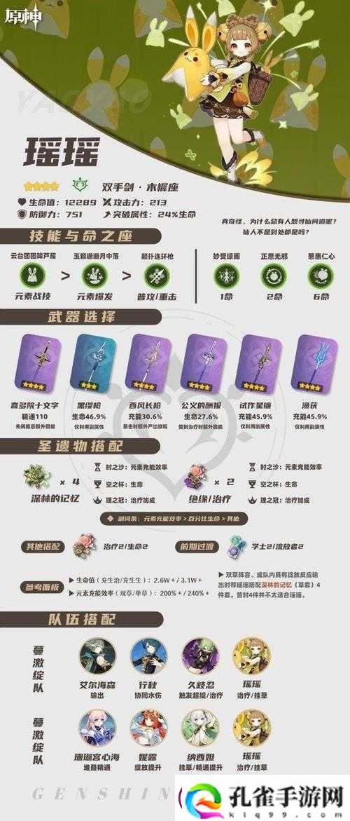 原神优菈角色深度解析