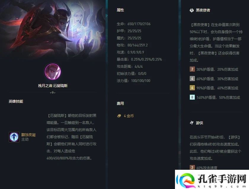 云顶之弈s5游侠阵容羁绊搭配攻略