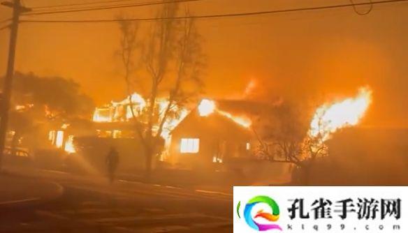 洛杉矶遭遇史上最具破坏性火灾