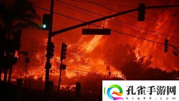 洛杉矶遭遇史上最具破坏性火灾