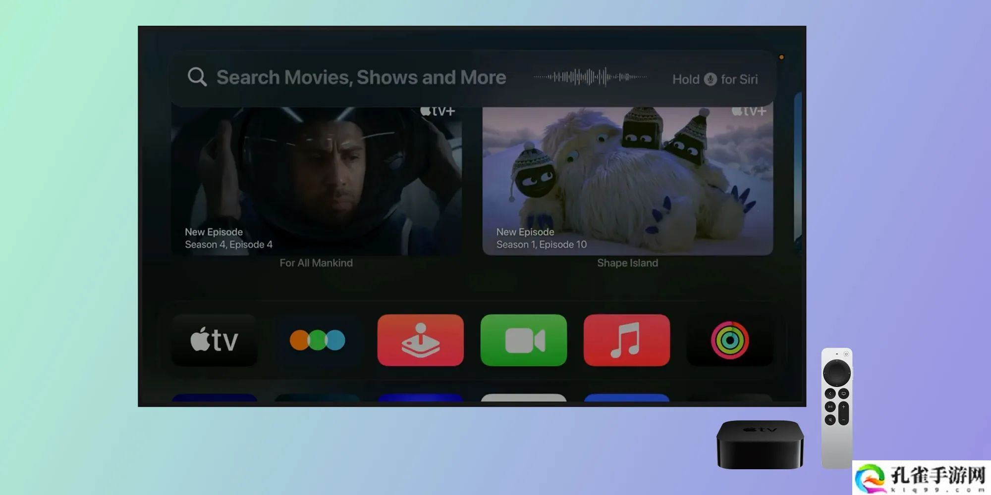 古尔曼剧透苹果 Apple TV 4K 机顶盒：10 月发布，Wi-Fi 升级 + 更强芯片