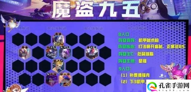《金铲铲之战》S8地下魔盗团阵容搭配攻略