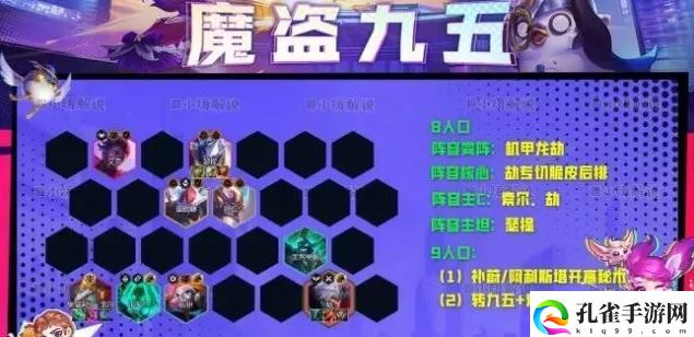《金铲铲之战》S8地下魔盗团阵容搭配攻略
