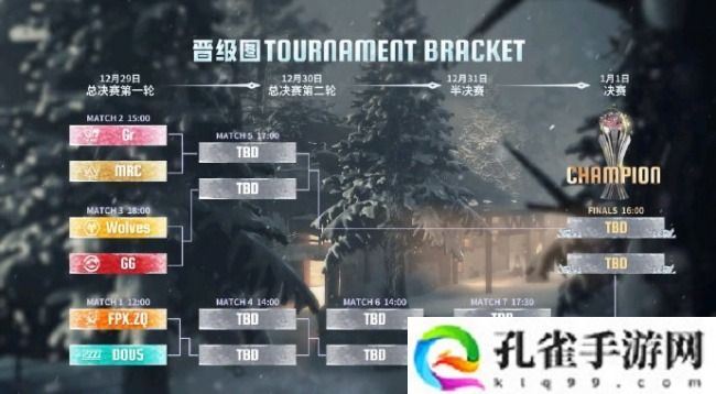 第五人格2024IVL秋季赛总决赛赛程表