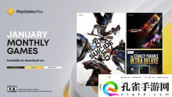PS+1月会免游戏满意度调查