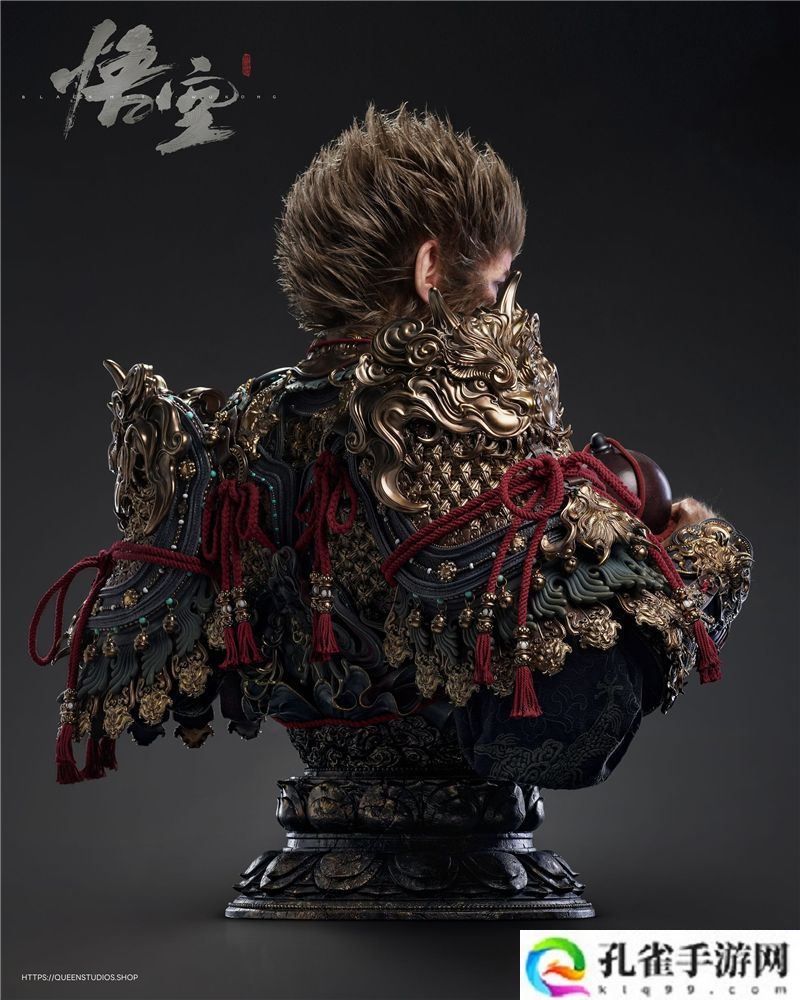 黑神话悟空天命人1:1半身立像售价33800元