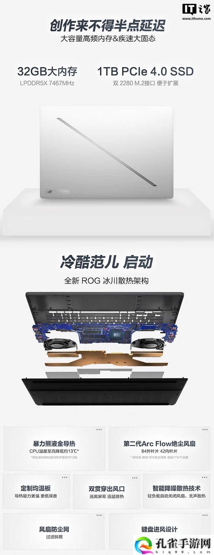 华硕 ROG 幻 16 Air 2025 笔记本上架：Ultra 9-285H + 32G + 1T + RTX5080 售 23999 元