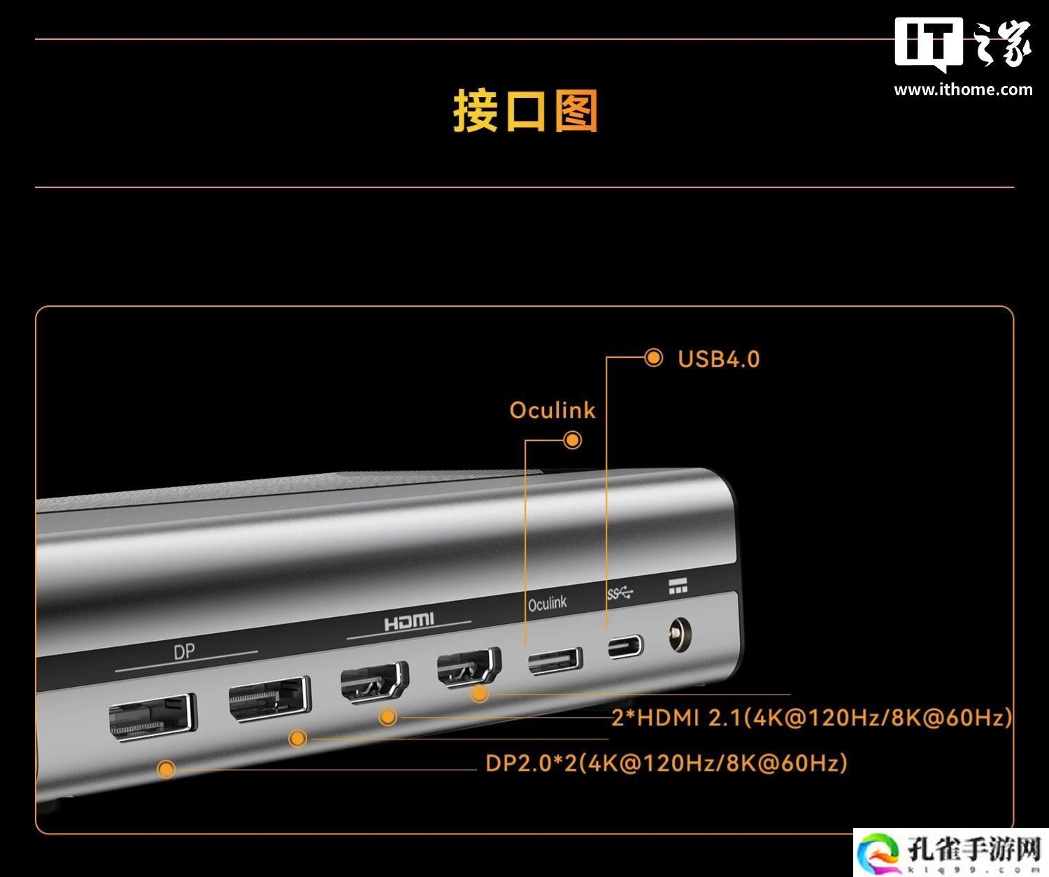 极摩客 AD-GP1 独立显卡开售：RX 7600M-XT、Oculink + 满血 USB4，首发 2799 元