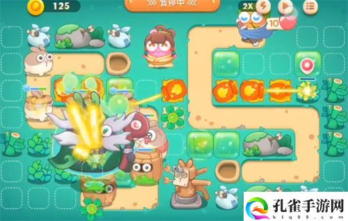 保卫萝卜4第40关攻略图解法 40关怎么过