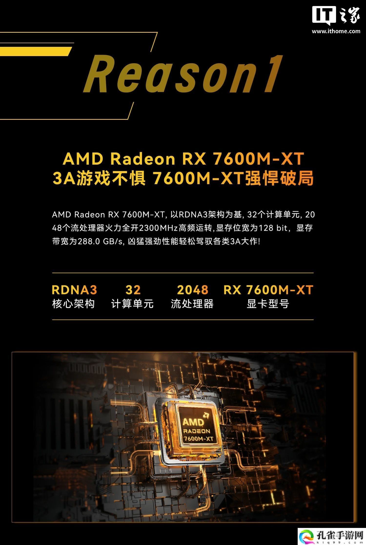 极摩客 AD-GP1 独立显卡开售：RX 7600M-XT、Oculink + 满血 USB4，首发 2799 元