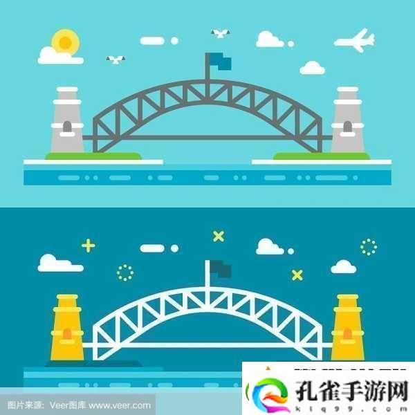 卡通世界桥梁建筑师打造梦幻通行之旅