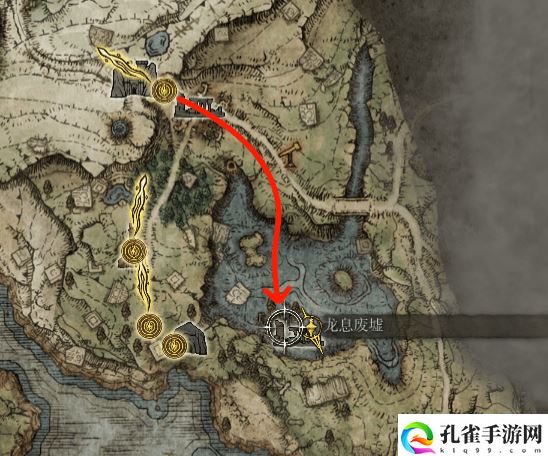 艾尔登法环圆桌大厅位置