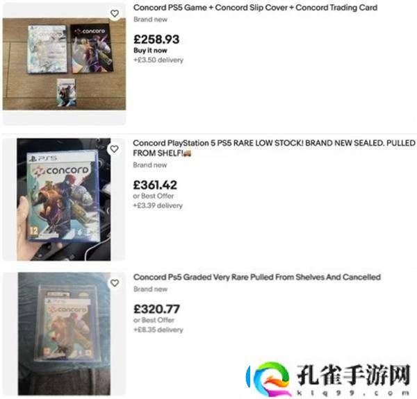 星鸣特攻虽败犹荣PS5实体版二手市场身价暴涨