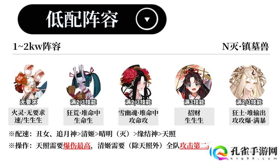 阴阳师蜃楼终战阵容怎么搭配阴阳师蜃楼终战阵容推荐