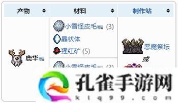 泰拉瑞亚鹿角怪怎么召唤-鹿角怪召唤方法