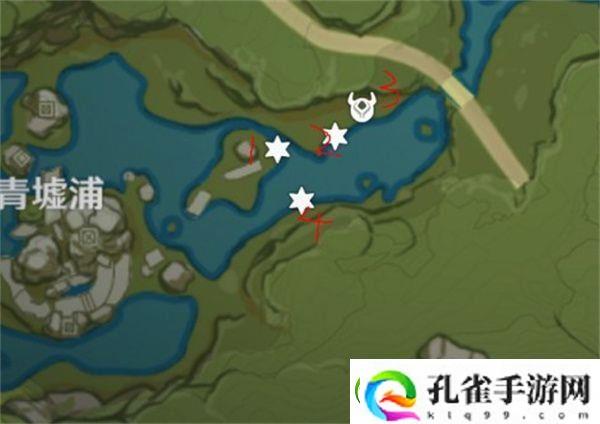 原神古时孤影青墟浦勘探点在哪