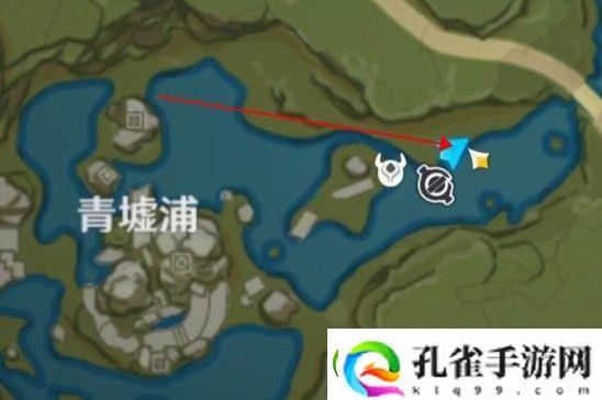 原神古时孤影青墟浦勘探点在哪