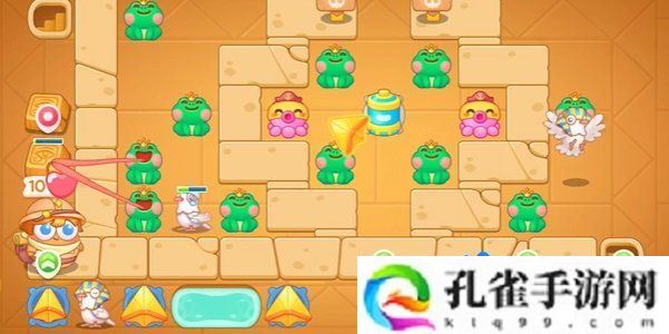 保卫萝卜4法老归来第110关怎么过-法老归来第110关通关攻略