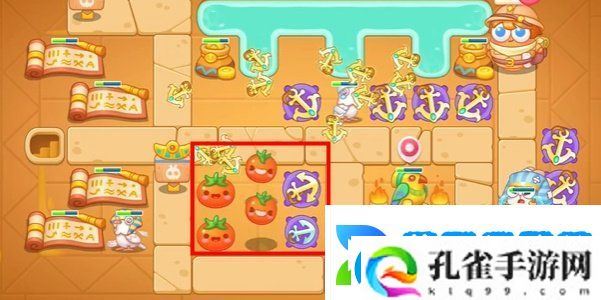 保卫萝卜4法老归来第111关怎么过