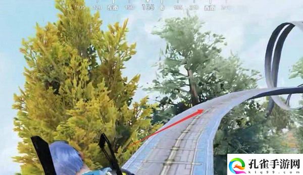 和平精英过山车在哪里