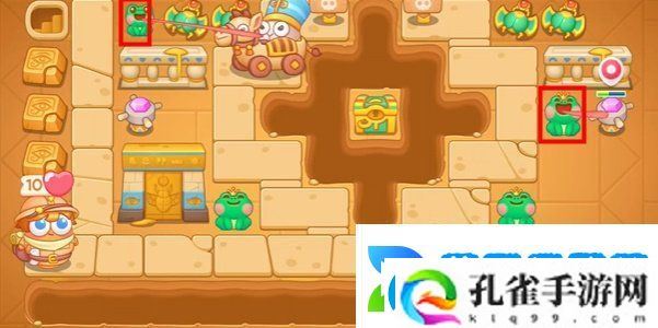 保卫萝卜4法老归来第110关怎么过