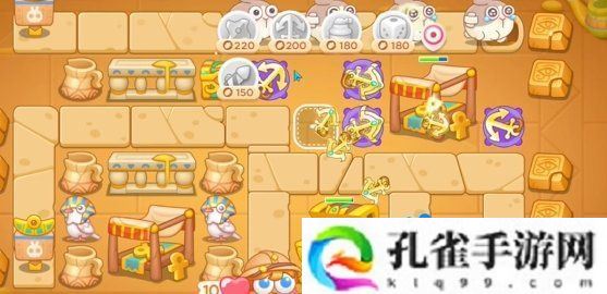 保卫萝卜4法老归来第113关怎么过-法老归来第113关通关攻略