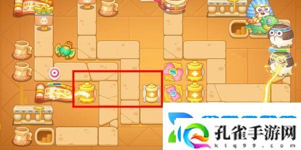 保卫萝卜4法老归来第108关怎么过