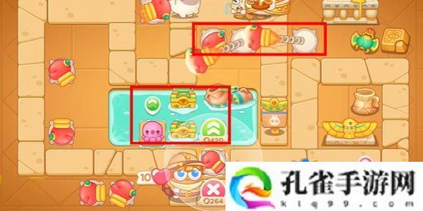 保卫萝卜4法老归来第107关怎么过-法老归来第107关通关攻略