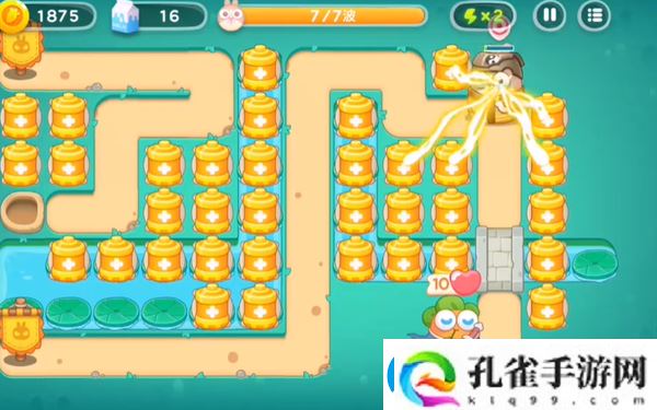 保卫萝卜4秋天的第一杯奶茶第14关怎么过