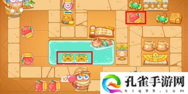 保卫萝卜4法老归来第107关怎么过-法老归来第107关通关攻略