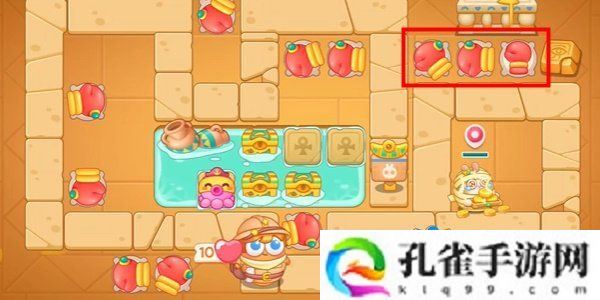 保卫萝卜4法老归来第107关怎么过-法老归来第107关通关攻略