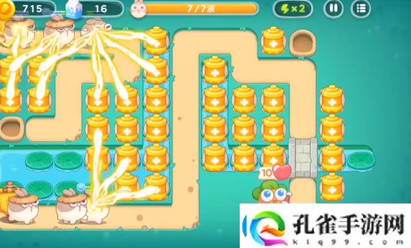 保卫萝卜4秋天的第一杯奶茶第14关怎么过