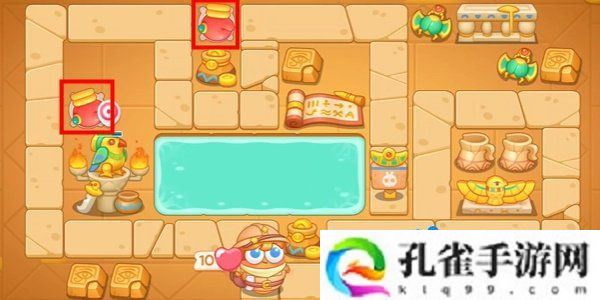 保卫萝卜4法老归来第107关怎么过-法老归来第107关通关攻略